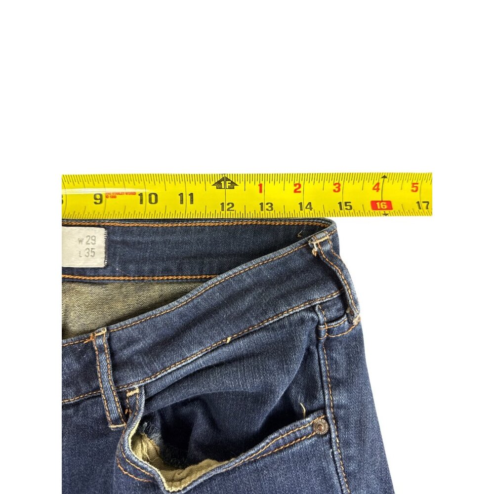 Hollister Womens Skinny Jeans Sz 9L W29 L35 Dark Wash Denim Stretch Cotton Blend - Picture 11 of 11